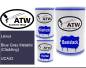 Preview: Lexus, Blue Gray Metallic (Cladding), UCA32: 500ml Lackdose + 500ml Klarlack + 250ml Härter - Set, von ATW Autoteile West.